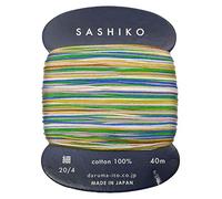 Yokota Daruma Sashiko Thread Single and Variegated Color (Tanabata, Thin 40M Card)