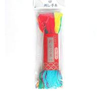 Yokota Daruma Sweet Stitch Yarn Daikon Rainbow 100 M Col. 101 Colorful 01 - 1122 (japan import)