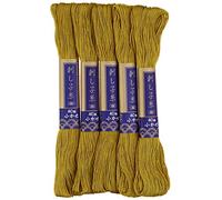 Yokota Dharma Te-Hen Yarn [Dharma Needlework Thread Small Skein and fine] 40m col.3 5 Kasesetto