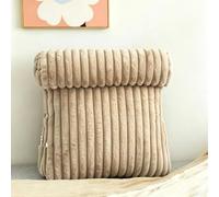 Yokqexz Headboard Gap Filler Cushion, Supportive Reading Backrest Zip Cover