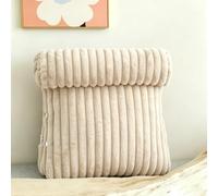 Yokqexz Headboard Gap Filler Cushion, Supportive Reading Backrest Zip Cover