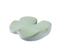 Yokqexz Premium Orthopedic Seat Cushion - Weight-Adaptive Memory Foam With Ventilated Core For Office Chair & Wheelchair(Green)