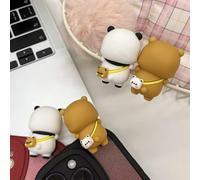 YOKUSHI 4 PCS Bubu and Dudu Bears Decorations, Cute Cartoon Statue Bear Figurine for Desktop Computer Notebook Cell Phone Office Desk Car Dashboard Decor