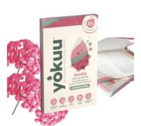 YOKUU Probiotic Laundry Sheets| 64 Loads | Summer Flower Scented | Travel Washing Detergent| Eco Laundry Detergent Sheets