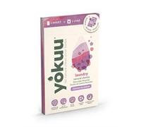 YOKUU Probiotic Laundry Sheets| 64 Loads | Cherry Blossom Scented | Travel Washing Detergent| Eco Laundry Detergent Sheets