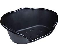YoL Heavy duty plastic waterproof small pet dog cat puppy bed basket black