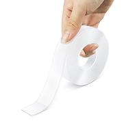 Yolaist Double Sided Tape Heavy Duty,5m Nano Multipurpose Strong Adhesive Removable Mounting Sticky Tape,Transparent Carpet Wall Tape Clear