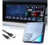 YolanAuto 08 PRO Carplay Ai Box for BMW Android 13, 8 +128GB, 8 Core Multimedia Video Box, Support Android Auto OTA Update SIM&TF, Online Netflix,YouTube, Disney+,Hulu,TikTok, Live Sports and More