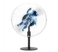 Yoldsud 3D Hologram Fan 18.1 Inch WiFi Holographic Projector Advertising Display - HD LEDs High Resolution - App PC Control, Bluetooth Audio - 1500 Video Library for Business Store Holiday Events