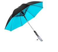 YOLEANSON USB Rechargeable 3 In 1 Umbrella with Fan,3 in 1 Umbrella with Fan,Portable Misting Fan Umbrella,Folding Umbrella with Built In Fan,Misting Fan Umbrella With Uv Protection (blue)