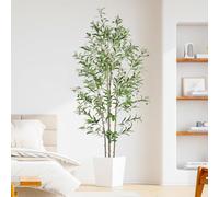 YOLEO 7FT Artificial Olive Tree 210CM Tall Faux Silk Olive Plant with Lifelike Leaves Fake Tree for Home Office Indoor Decor (Style 4)
