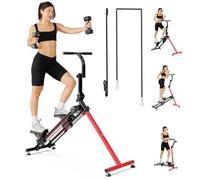 YOLEO Steppers for Exercise Workout, Adjustable Stair Stepper with 3 Workout Modes,Folding Cardio Stair Master with Ski Simulation Mode & Oversized Pedal,90% Pre-Assembled Stair Climber with Handlebar