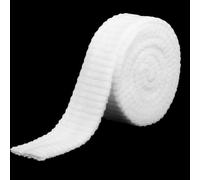 Yolev 2M Tubular Bandage Elastic Tubular Gauze White Net Wound Dressing Stretch Dressing Retainer Mesh Net Bandage Wrap for Arm Leg or Foot Without The Use of Adhesive Tape