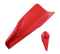 Yolev Flexible Oil Funnel, Red, Aluminum & Silicone, 14.6" x 6.7"