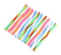YolieraArt 10PCS Foldable Spring Cat Toys, Colorful Bouncing Coil Toys for Kittens, Flexible Elastic Pet Play Toys, Interactive Cat Entertainment Set