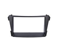YolieraArt 2DIN Navigation Fascia Panel, ABS Stereo Radio Frame, for 2012 H y u n d a i i40 i45 Center Console Upgrade