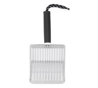 YolieraArt 304 Stainless Steel Cat Litter Scoop, Removable Handle Cat Litter Shovel with Fast Filtration, Multi Purpose Scooper for Litter Box Cleaning (Black)