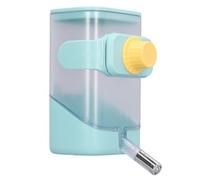 YolieraArt A k o z o n Automatic Pet Water Feeder, Hanging Cage Mount Dispenser with Stainless Steel Ball, White ABS Water Bottle for Cats Dogs Rabbits and Small Animals (Green)