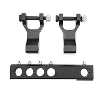 YolieraArt ATV Lowering Kit, Front Rear Adjustable Lowering Block with Lowering Rod, CNC Aluminum Alloy for Y a m a h a B a n s h e e 350 Y F Z 350 1987-2008, (Black)