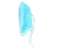 YolieraArt Bird Corner Fleece Warmer, Soft Velveteen Bed for Parrot Parakeet Cockatiel, Lightweight Washable Bird Cage Blanket, Winter Warm Hideaway (Blue)