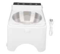 YolieraArt Cat Automatic Sensing Feeder, Transparent Lid, Raised Design, Hygienic Intelligent Bowl, Neck Protecting, Anti Overeating, for Cats Dogs, Home Indoor Use (Style 1)