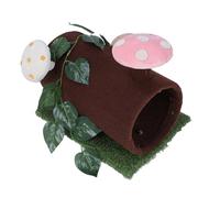 YolieraArt Cat Climbing Frame with Sisal Scratcher, Feline Tunnel Tree Hole, Scratching Ball, Multifunctional, Particle Board Velvet PP Cotton, Easy Assembly, Indoor Use for Cats