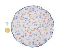 YolieraArt Cat Play Mat Toy, Interactive Foraging Cover, Hiding Shelter, 360 Degree Rotation Turntable, Polyester Material, Reduce Boredom, Rolling Kitten Toy, for Feline Exercise