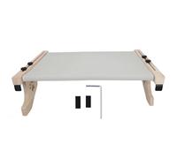 YolieraArt Cat Window Perch, Wooden Hanging Feline Bed, Balcony Window Bedside Mount, Space Saving, Breathable Cloth, All Seasons, Sturdy Suspension, for Indoor Cats,