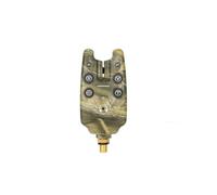 YolieraArt COONOR JY-1 Fishing Bite Alarm, 2 LED Audio Visual Sound Alert, Adjustable Tone Volume Sensitivity, 2.5mm Jack Socket for Swinger, 3 and 8 Brass Bolt for Buzz Bar, (Camouflage)