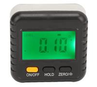 YolieraArt Digital Level Angle measure, Mini High Accuracy Inclinometer with Digital Display for Building Car Repair, ABS Portable Angle Finder LAM01 Black