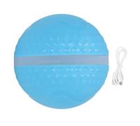 YolieraArt Dog Ball Toy, Active Rolling Interactive Electric Toy, Automatic Bouncy Ball for Dogs, TPU Shell Withstands Chewing, Rechargeable Battery, Boredom Relief, (Sky Blue)