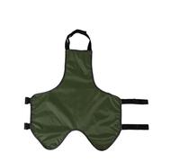 YolieraArt Dog Belly Band, Impermeable Breathable Dog Bib Chest Protector, Summer Use to Keep Belly Cool & Avoid Chills, Polyester Material for Easy Cleaning, (Military Green, L)