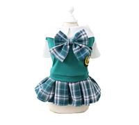 YolieraArt Dog Dress for Teddy, Bichon, Pomeranian and More - Warm, Soft, Comfortable Pet Clothes with Adorable Bowknot - Ideal for Small Dog Cat (Female Style, M)