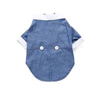 YolieraArt Dogs Tuxedo, Formal Pet Attire with Classic Bow Tie, Retro Style Made from Soft Polyester for Small Medium Dogs Cats Wedding Halloween Christmas Partie