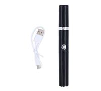 YolieraArt Electric Heated Eyelash Curler, 2 in 1 USB Rechargeable Eyelash Styler & Eyebrow Trimmer, Portable Travel Friendly Makeup Tool with Adjustable Temperature (Black)