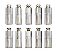 YolieraArt Empty Lipstick Tubes, 10pcs DIY Lip Balm Containers, ABS Material Refillable Cosmetic Bottle with 9.1mm Inner Diameter