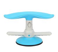 YolieraArt F i t l e e Sit Up Bracket, Adjustable Abdominal Exerciser with Suction Cup, Home Fitness Equipment for Core Workout, Blue