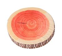 YolieraArt F o r e s t N o o k, Round Cat Bed with Removable Cover, Stump Shaped Pet Cushion with Velvet Surface, Thick Sponge Padding for Warmth, Soft Dog Bed for Small Pets, S S