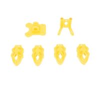YolieraArt F P V Drone Mounting Base Kit, 3D Printed Motor Camera Antenna Holder Set for 5 10 inch Quadcopter Frame (Yellow)