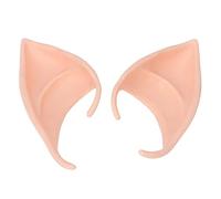 YolieraArt FantasyElf Soft Plastic Elf Ears, 2 Piece Cosplay Ear Props for Halloween and Christmas Parties, Reusable Costume Accessories for Fantasy Dress Up