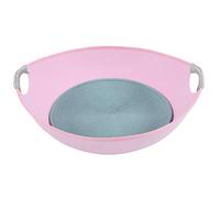 YolieraArt Four Seasons Universal Cat House, Soft Felt Pet Bed with Reinforced Handle, Semi Enclosed Design for Indoor Cats, Durable and Easy to Clean (Pink)