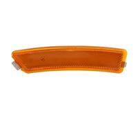 YolieraArt Front Bumper Marker Reflector for L i n c o l n M K Z 2013 2016 Right Side, Amber Lens A B S Side Reflector Replacement D P 5Z 1365 E (The left)