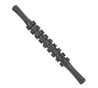 YolieraArt G e a r R e l i e f 9 Gear Massage Roller Stick, Deep Tissue Muscle Roller for Fitness and Yoga, EVA TPE Body Massage Tool for Muscle Recovery, 46.5 cm, Black