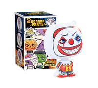 YolieraArt Halloween Stretch Tube Toy, Pop and Connect Telescopic Sensory Figure with Light for Stress Relief and Fun, 8.5 x 6 cm Cartoon Character Gift for Kids (Clown)