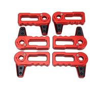 YolieraArt Hard Top Roof Removal Switch Handle, 6PCs J ee p W r a n g l e r J L JL U G L A D I A T O R JT 4xe Latch Replacement, Anodized Upgrade Slider Design (Red)