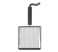 YolieraArt Metal Cat Litter Scoop, Removable Handle for Easy Storage, Fast Filtration Shovel, Sturdy Construction for Cats, Dogs, Small Pets (Black)