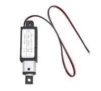 YolieraArt Mini Electric Linear Actuator, 10mm Stroke 50N Thrust 15mm per Second, 24V DC, Aluminum ABS Build, for RV Sofa Robot TV Desk