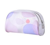 YolieraArt Morandi Series Transparent Makeup Storage Bag, TPU Cosmetic Travel Bag, Large Capacity Toiletry Organizer, Portable for Business Trip Daily Use