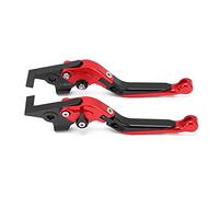 YolieraArt Motorcycle Brake Clutch Lever, CNC Aluminum Alloy Adjustable Replacement for Y A M AH A TMAX 530 2012 to 2019 and TMAX 560 2020 to 2021 (red)