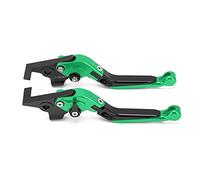 YolieraArt Motorcycle Brake Clutch Lever, CNC Aluminum Alloy Adjustable Replacement for Y A M AH A TMAX 530 2012 to 2019 and TMAX 560 2020 to 2021 (green)